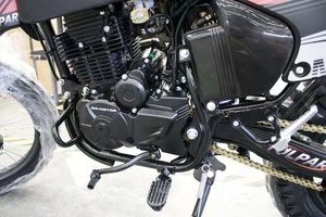 Vente flash - Moto cross GX 300cc 4 temps à démarrage électrique, moteur monocylindre refroidi par <span class=keywords><strong>air</strong></span>, taille standard, PR300 4V <span class=keywords><strong>noir</strong></span> + <span class=keywords><strong>orange</strong></span> - Product Image 2