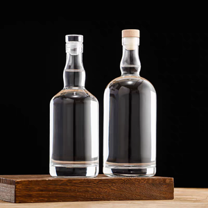 Bouteille en verre vide de haute qualité de 500 ml, 750 ml, 1 L, transparente, <span class=keywords><strong>pour</strong></span> saké, vodka, whisky, brandy, <span class=keywords><strong>cidre</strong></span>, liqueur, vin, avec <span class=keywords><strong>bouchon</strong></span> - Product Image 5