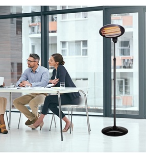 Chauffe-terrasse électrique autoportant étanche à chauffage rapide pour extérieur - Product Image 3