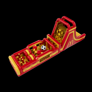 Jeu d'obstacles gonflable en PVC et toboggan pour la location intérieure/extérieure à usage domestique - Product Image 5