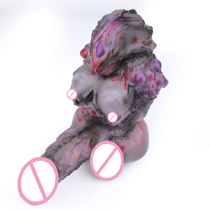 Godet masturbateur Alien Shape pour homme avec gode de 14,4 cm, vagin artificiel en silicone, canal anal serré, jouets sexuels pour hommes de plus de 18 ans. - Product Image 3