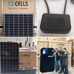 Панели солнечных батарей Qcells Q.PEAK DUO G10 375W 380W 390W 395W 400W 410W 400 415 ватт все черные Q-ячейки PV модуль