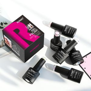 RONIKI — ensemble de vernis à ongles Gel de couleur, 6 pièces/kit, manucure, tremper, UV, <span class=keywords><strong>produit</strong></span> <span class=keywords><strong>professionnel</strong></span>, Nail art, - Product Image 1