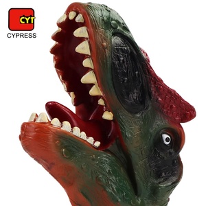 Dinosaurios De Juguetes | 8 PCS Realistico Del Bambino Realistico Dinosauro di Gomma Burattino di <span class=keywords><strong>Mano</strong></span> - Product Image 6