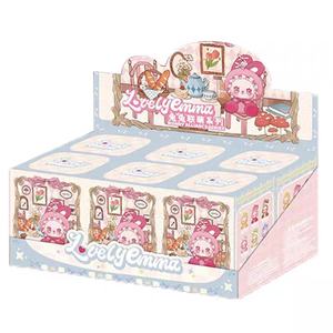 Auténticas y Adorables Cajas Sorpresa de la Serie <span class=keywords><strong>Emma</strong></span> Bunny Alliance, Muñecos Decorativos de Vinilo Kawaii con Cara de Peluche, Llaveros, Regalos, Decoración para el Hogar - Product Image 1