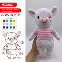 Fabricant de jouets en peluche personnalisés : Chat vert en peluche moelleux avec tête à vis, personnalisation d'entreprise, jouets en peluche sur mesure, dropshipping