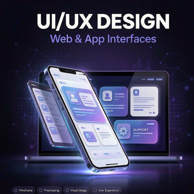 Mobile App UI Design | IOS & Android Interface | Smartphone App Screen Design | Cross-Platform UI Custom