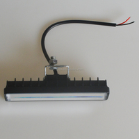 6 pouces Type droit LED lampe de travail 9-30V antibrouillard auxiliaire pour moto hors route 6LED système d'éclairage extérieur de voiture de jour