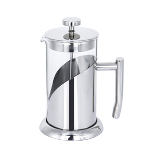 Cafetière à piston en verre avec verre épais résistant à la chaleur - Product Image 1