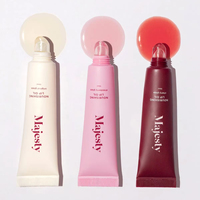 Tube de gloss à lèvres vide haut de gamme, tube cosmétique souple en PE, emballage OEM personnalisé