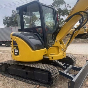 Mini-excavatrice Komatsu PC45mr d'origine japonaise, petite machine Komatsu d'occasion - Product Image 5