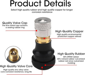 Valves de pneu pour véhicules électriques et vélos d'équilibre <span class=keywords><strong>Xiaomi</strong></span> - Product Image 3