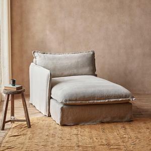 Sofá Modular de Tela Francesa con Estructura de Esponja y Plumón para Sala de Estar, Ideal para Apartamentos, Hoteles o Villas - Product Image 5