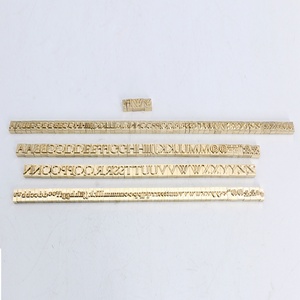 Molde de cobre DIY para estampado en caliente, molde de latón para reparación de tableros, estampado de palabras SRS - Product Image 4