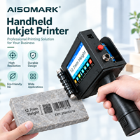Imprimante jet d'encre industrielle portable manuelle personnalisée pour le marquage des sacs en plastique, des boîtes en carton et du PVC