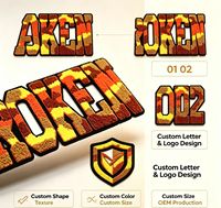 Parches de Letras de Chenilla Personalizados, Parches Bordados 3D para Chaquetas Universitarias, Gorras, Ropa de Moda, OEM