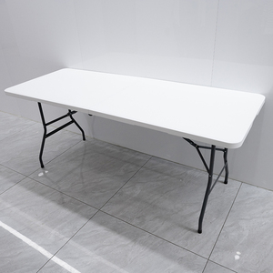 Giá Tốt Giá Cả Phải chăng Durable Trắng Gấp Đảng Bàn Ghế Đám Cưới Tổ Chức Sự Kiện Phục Vụ Nhựa Gấp Bảng - Product Image 2