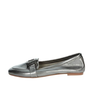 Scarpe basse da donna antracite 160499 comode pantofole a punta Casual per chiusura sottoveste morbida in PU autunnale - Product Image 1