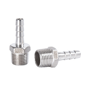 BPS thép không gỉ 304 SS316L giả mạo phụ kiện đường ống khí nén thẳng hình lục giác Ống núm vú cho các ứng dụng áp lực cao - Product Image 6