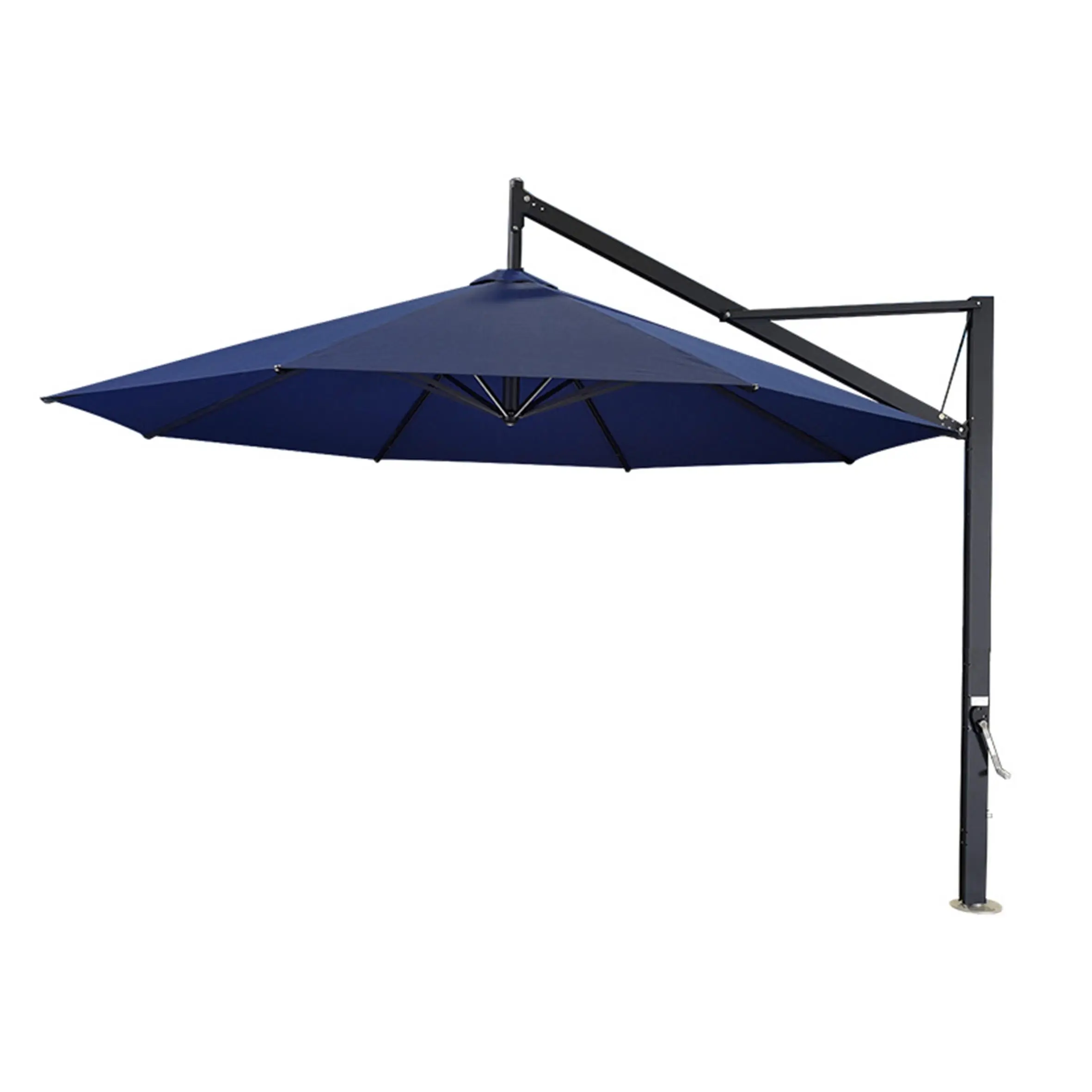 big sun umbrella advertisement folding column umbrella balcony table and chair sunshade
