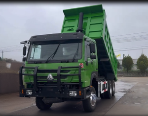 Camión volquete HOWO 6X4 de <span class=keywords><strong>segunda</strong></span> <span class=keywords><strong>mano</strong></span> superventas camión pesado Weichai motor Euro 5 estándar de emisión dirección trasera izquierda <span class=keywords><strong>Ausa</strong></span> China - Product Image 1