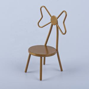 Nouveau design 1:12 maison de poupée bricolage <span class=keywords><strong>cabane</strong></span> mini modèle OB11 scène accessoires chaise papillon - Product Image 5