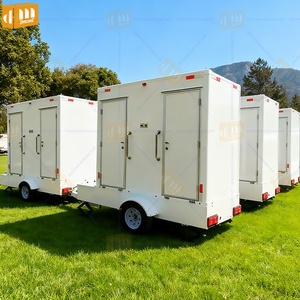 Chuyên nghiệp di động nhà vệ sinh Trailer di động nhà vệ sinh đơn vị vật liệu chất lượng cao - Product Image 4