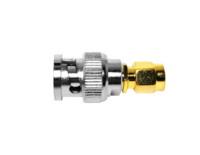 Adaptateur RF BNC mâle vers SMA mâle sortie d'usine de qualité supérieure connecteur Coaxial 50Ω matériau en laiton pour CCTV/WiFi/équipement de Test