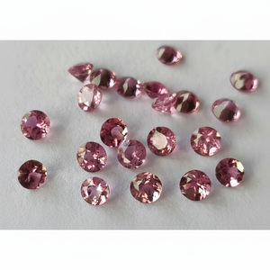 Natural Pink <b>Tourmaline</b> 4mm Round Cut Faceted Super Good Quality - Loose Pink <b>Tourmaline</b> Faceted - Product Image 1