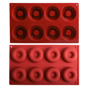 Donut <b>Silicone</b> Molds 6 8 12 Cavity <b>Baking</b> Tools For Desserts Chocolate Mousse Cake Making DIY - Product Image 4