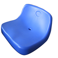 Siège de stade en plastique HDPE moulé par soufflage personnalisé de hauteur moyenne, chaise de salle de sport, gradins