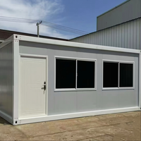 Kits de maisons préfabriquées en forme de A, kits de cabanes en bois préfabriquées portables en acier, petites maisons préfabriquées