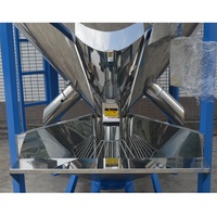 Verticale in acciaio inox plastica silo di miscelazione con riscaldatore di essiccazione per la linea di produzione di granulazione di plastica