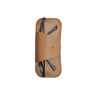 Creative Leather <b>Glasses</b> <b>Case</b>, Sunglasses Pouch, Stylish <b>Soft</b>-Pack <b>Glasses</b> Protective Cover - Product Image 2