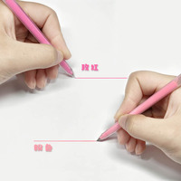 Marqueur de positionnement Xiaojuneng, rouge rose 0,8 mm, marqueur de dessin effaçable à usage unique grande capacité