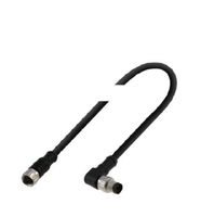M12 4 Pôles Circulaire De Type Y double câble de 10 mètres m12 4pin câble de caméra de vue arrière Assemblées 5m