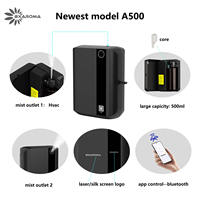 Diffuseur d'arômes électrique intelligent 500ML pour hôtels HVAC Machine à parfum d'air sans eau commerciale murale