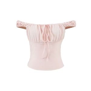 Blusa Larga de Algodón Tejido con Manga Corta, Transpirable, Ecológica, para Mujer, Estilo Vintage Retro, Estampada, para Verano, Otoño, Primavera e Invierno - Product Image 4