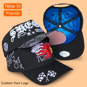 Customized Logo Cotton Polyester 3D Embroidery 5 Panel Snapback a Frame <b>Cap</b> New Blank Fit Mens Sport Baseball Hats Baseball <b>Caps</b> - Product Image 1