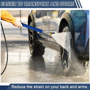 1/4 ''Quick Connect Power Washer Lance Rod Antidérapant Grip Pressure Wand Extension Wand pour le nettoyage et le remplacement de la <span class=keywords><strong>voiture</strong></span> - Product Image 5