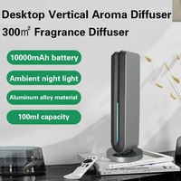 Lampu LED Portabel Inovatif yang Dapat Diisi Ulang dengan Timer Pintar, Pembersih Udara Rumah dengan Aromaterapi Minyak Esensial