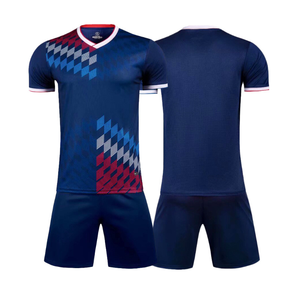 เสื้อฟุตบอลสั่งทำขายส่ง ชุดฟุตบอลใหม่สำหรับผู้ชาย โพลีเอสเตอร์ 100% พิมพ์ลายดิจิทัล แห้งเร็ว สำหรับผู้ใหญ่ - Product Image 1