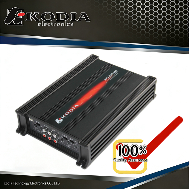 4-Channel Car Amplifier | Class AB Dual-Layer PCB | Custom Logo/Packaging | ISO Certified | 100% Certified Power