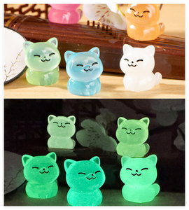 Miniaturas Luminosas <span class=keywords><strong>de</strong></span> Animales <span class=keywords><strong>de</strong></span> Resina para Esconder, Figuras <span class=keywords><strong>de</strong></span> Gatos <span class=keywords><strong>de</strong></span> Resina para Manualidades, Recuerdos <span class=keywords><strong>de</strong></span> Fiesta, Rellenos <span class=keywords><strong>de</strong></span> Bolsas Sorpresa, Decoración <span class=keywords><strong>de</strong></span> Casa <span class=keywords><strong>de</strong></span> Muñecas y Jardín - Product Image 2