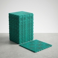 Dalles de sol modulaires en plastique antidérapantes durables 2026 pour garage et salle d'exposition automobile