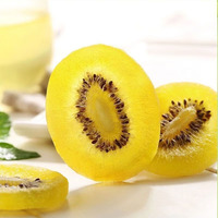 Natuurlijke Kiwi Crush Gevriesdroogde Kiwi Freeze Droge Gouden Kiwi In Blokjes Gesneden Gevriesdroogde Kiwi 'S