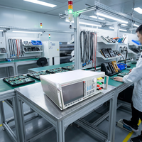 Calibrateur de tension, courant et puissance AC programmable de haute précision, source standard triphasée classe 0.05 avec sortie harmonique