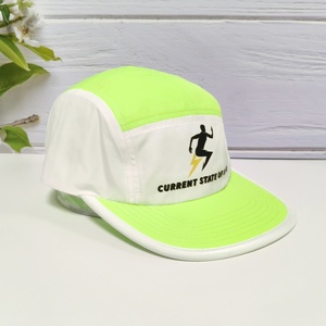 Cao cấp không thấm nước nhanh chóng làm khô mềm mại và thoáng khí tùy chỉnh in logo <span class=keywords><strong>5</strong></span> bảng điều chỉnh màu bị chặn Mũ cắm trại Mũ chạy - Product Image 4