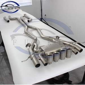 Sistema Catback de acero inoxidable para <span class=keywords><strong>BMW</strong></span> <span class=keywords><strong>M3</strong></span>/M4 G80/G82 3,0 T 2019-2023 rendimiento Tubos de escape Tune propiedades del motor y sonido - Product Image 3