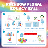 BIG BANG SCIENCE Boules rebondissantes magiques Activités de fête d'anniversaire Kit scientifique DIY Jouets STEM Jouets éducatifs pour enfants